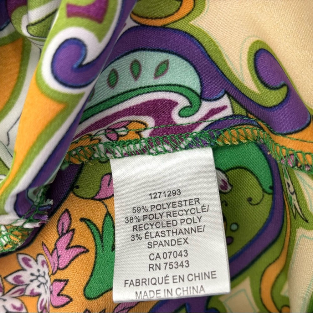 Bailey 44 Multicolor Patchwork Print Wrap Skirt - image 5